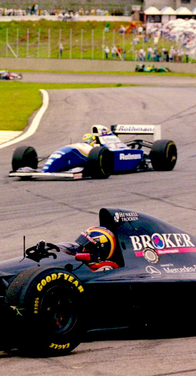 In Brasil 1994 I had probably the best spectator seat at race