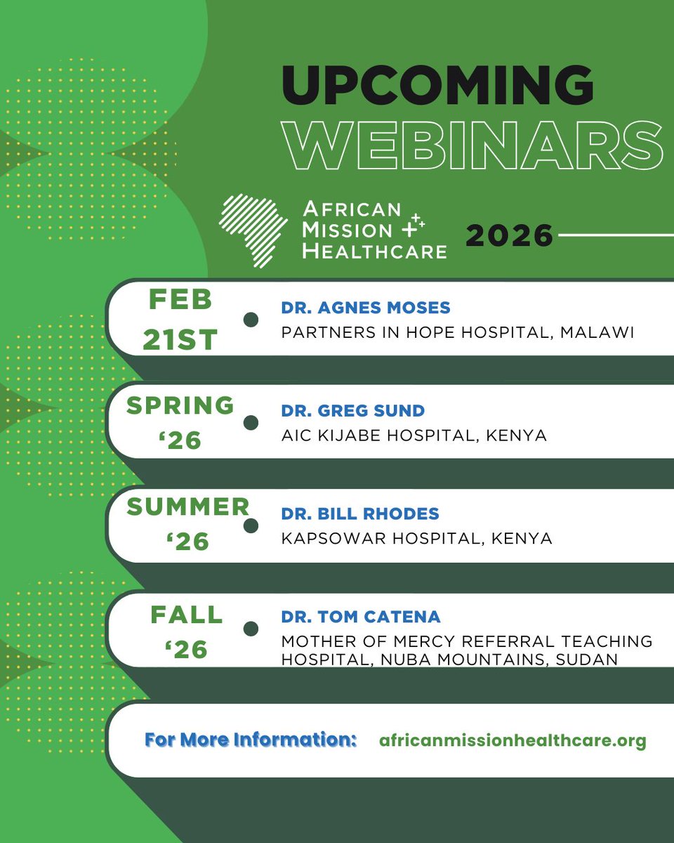 African Mission Healthcare tweet media