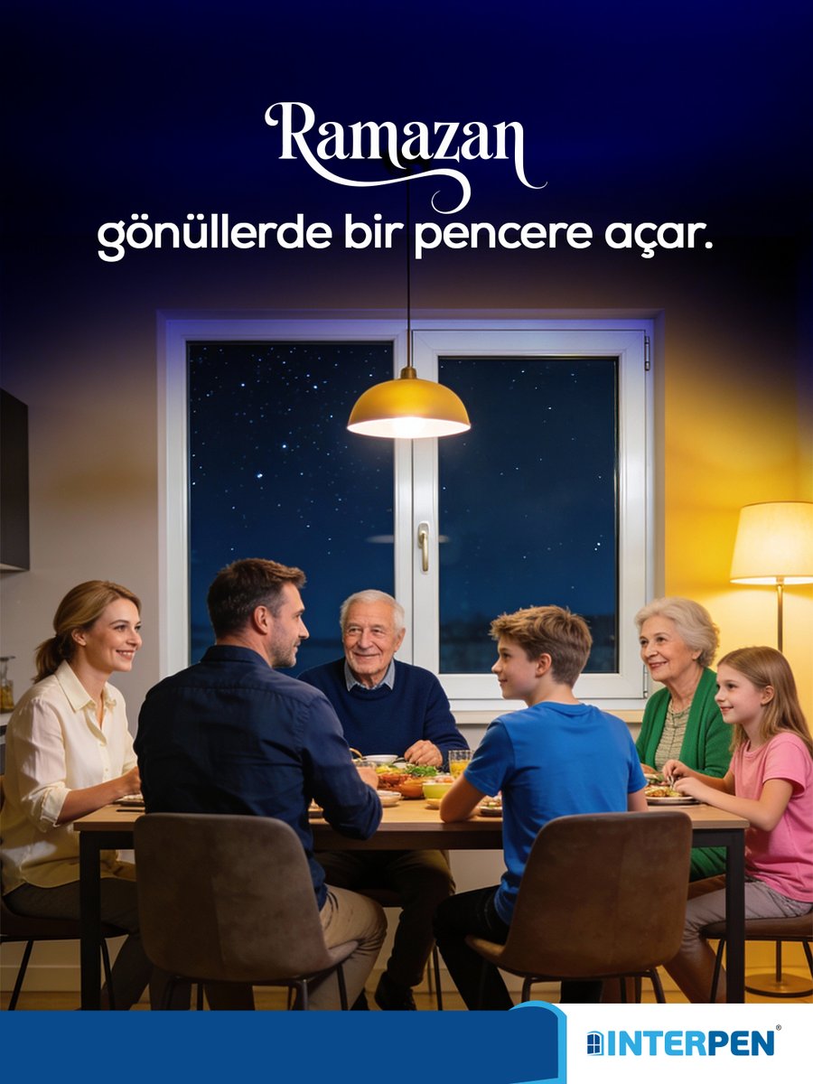 Maneviyatın ve huzurun evlerimize konuk olduğu Ramazan ayı, sadece pencerelerimizi değil, gönül kapılarımızı da güzelliklere açtığımız bir zamandır. 

Hayırlı Ramazanlar.

📞 444 97 12
🌐 interpen.com.tr

.

#interpen #pvc #pencere #hayırlıramazanlar