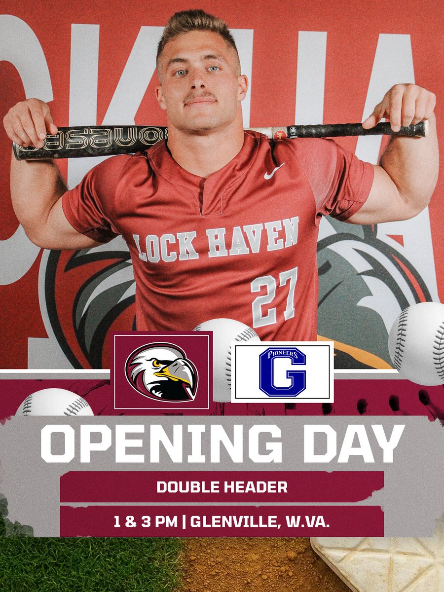 HavenAthletics's tweet photo. ⚾️OPENING DAY!

🦅@LHU_Baseball
🆚Glenville State
📍Glenville, W.V.
📺https://t.co/slE5zQYgkE https://t.co/nZ1KcDxX6h