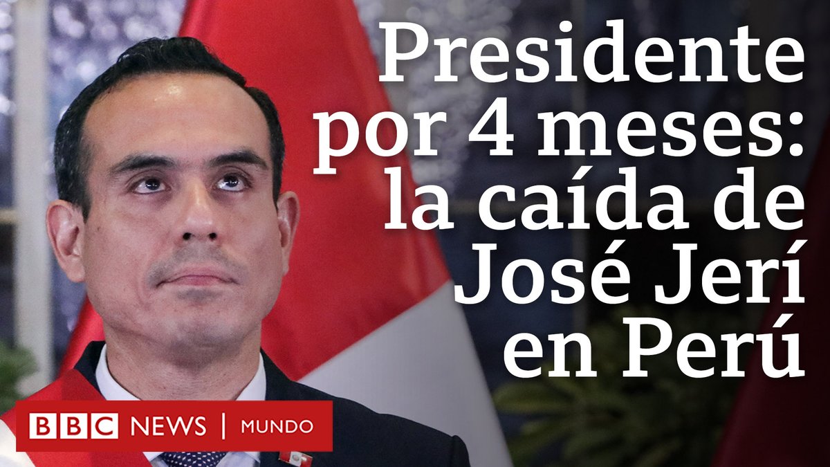 🇵🇪 Duró solo 4 meses en el poder. ¿Por qué fue destituido José Jerí, el séptimo presidente de Perú en 10 años? Te lo contamos en este video 🎥bbc.in/4rXE498
