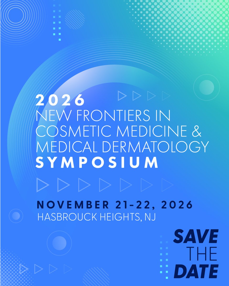 Save the Date for #NFCMMD26!

We’re excited to announce that NFCMMD returns to NJ, Nov 21–22. Building on last year’s momentum, we’re preparing another dynamic program designed to inspire and elevate your practice.

Nov. 21-22 | Hasbrouck Heights, NJ | cosmeticfrontiers.com
