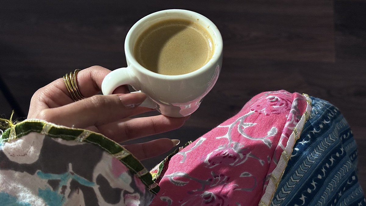 أول إسبريسو رمضاني😋💖