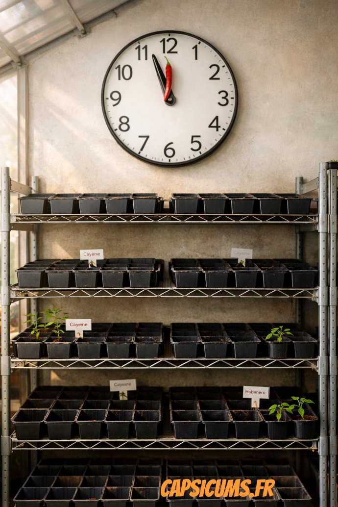 Capsicums_Fr's tweet photo. ⏰ Tic, tac… plus que quelques jours pour vos plants de piments 🌶️
« Cette année je me lance ! » – si c’est votre cas, le moment est arrivé 😊
Précommande jusqu’au 23/02 : https://t.co/AKrGlpx33l https://t.co/q7twQZe7DC