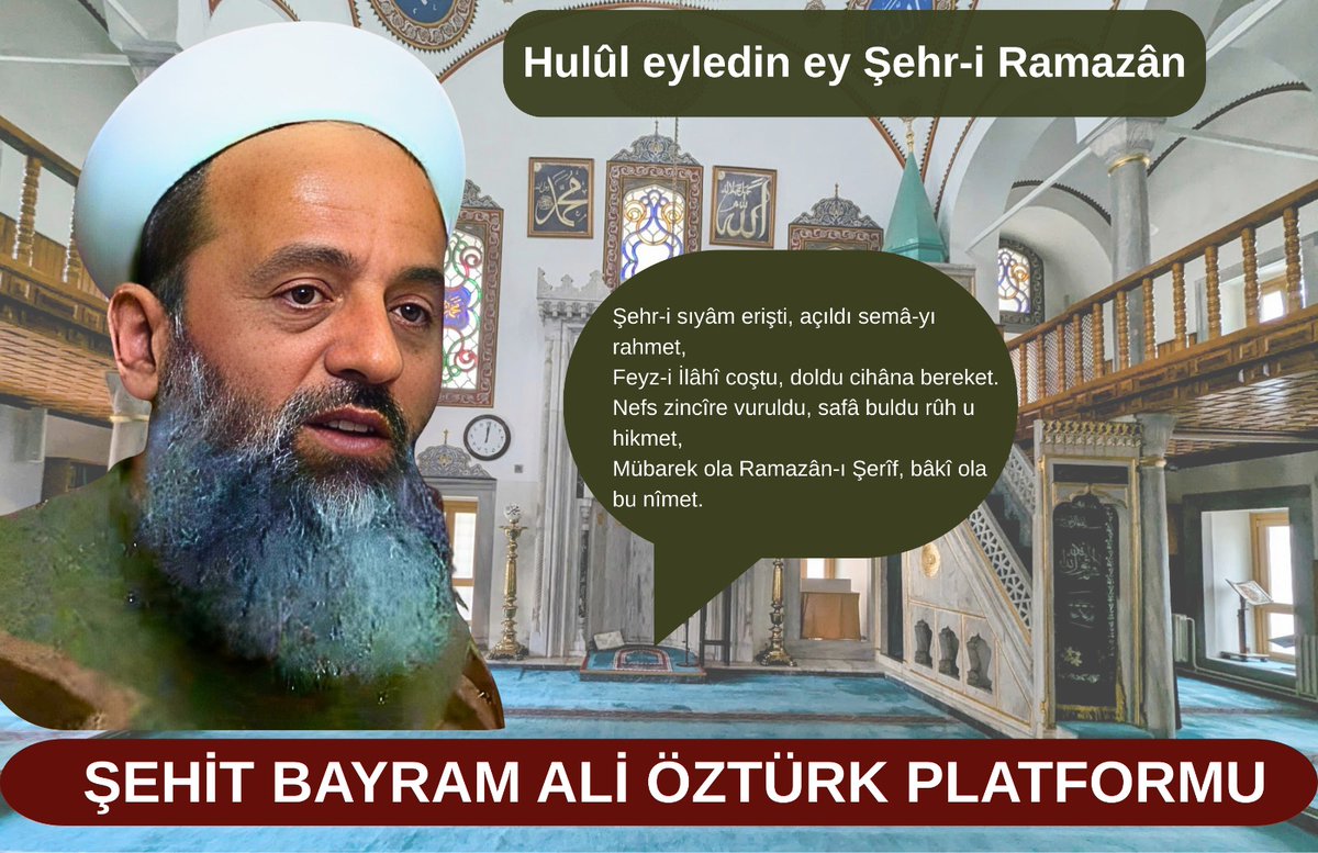 Şehit Bayram Ali Öztürk Platformu tweet media