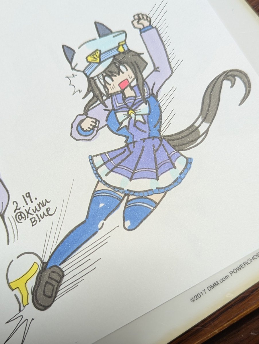 全身練習シュヴァルグランを描きました。訓練されたトレーナーなので安全です。 