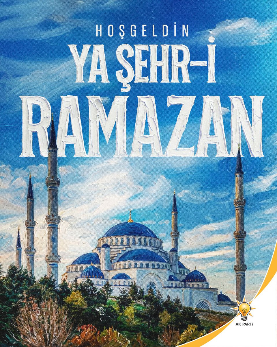 Birliğin, beraberliğin ve rahmetin iklimi Ramazan-ı Şerif'e ulaştık. 

Ülkemizin selameti, İslâm âleminin huzur ve refahı için #MilletimizleNiyetimizBir.

​Hayırlı Ramazanlar dileriz.