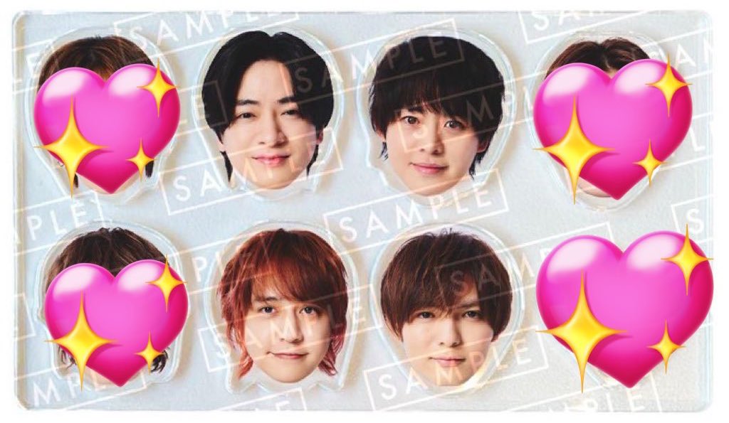 交換〕Hey!Say!JUMP ハニカミ 特典 シャカシャカ 並べてハニカミ！Hey