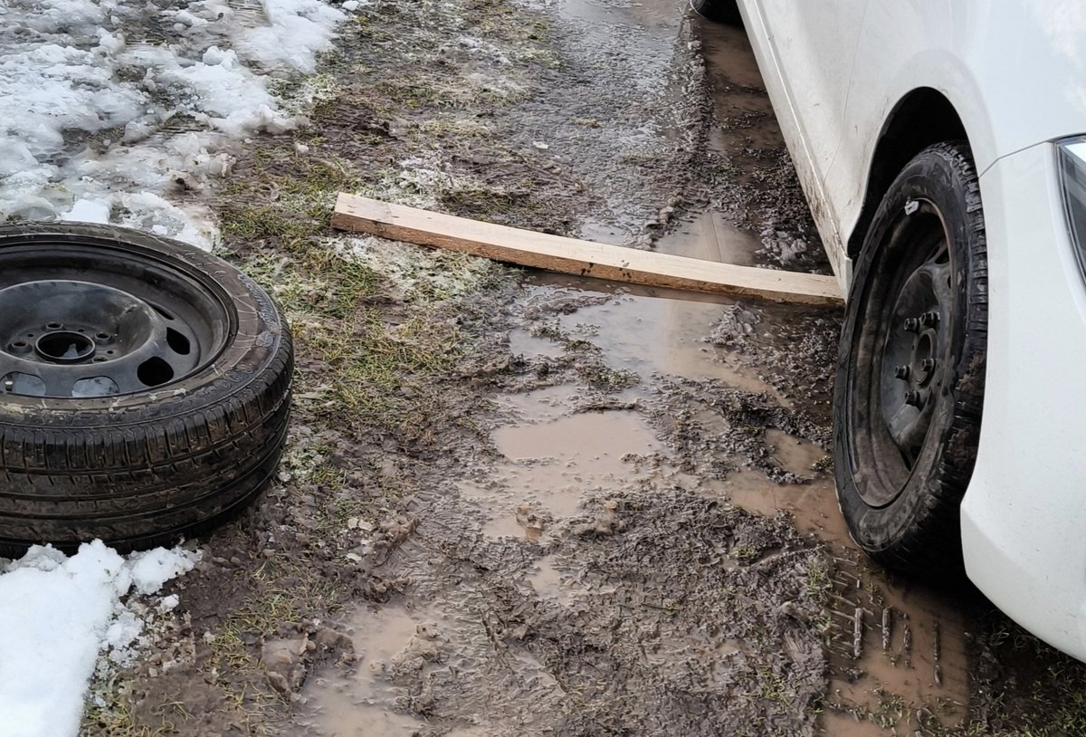 Sooooo.... Reifen geheilt..ich habe jetzt wieder 4gesunde reifen 🫶🏻