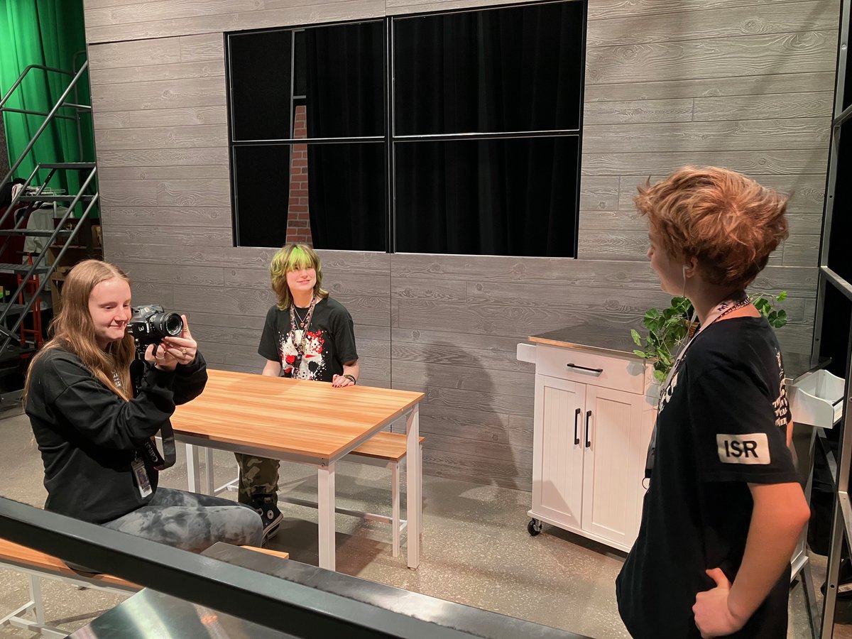 TECCWAVP's tweet photo. AV Production students applying the exposure triangle theory to operate a digital camera in full manual mode!
#NTTAstudentsafety @TECCwest
@LewisvillelSD @lisdcte #CTE #AVProduction #Filmmaking #careerandtechnicaleducation #exposuretriangle https://t.co/nJJA8kDQmO