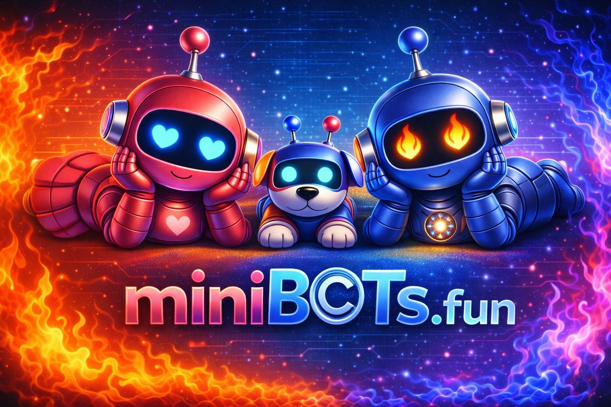 DollarAlgo's tweet photo. @ElonMusk
 Hey Elon, what does 
X Æ A-12 think of these  

🤖♥️miniB©Ts 💙🤖?

100% original (me + my dog Dolar 🐕‍🦺$💛), AI-crafted stories, no hype. Algorand only for copyright.

roBOTic future! 

#miniBOTS.fun
#miniBOTs
#BOT
#xAEA12 https://t.co/nriMb7crDk