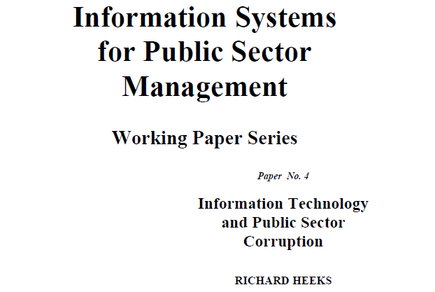 Richard Heeks tweet media