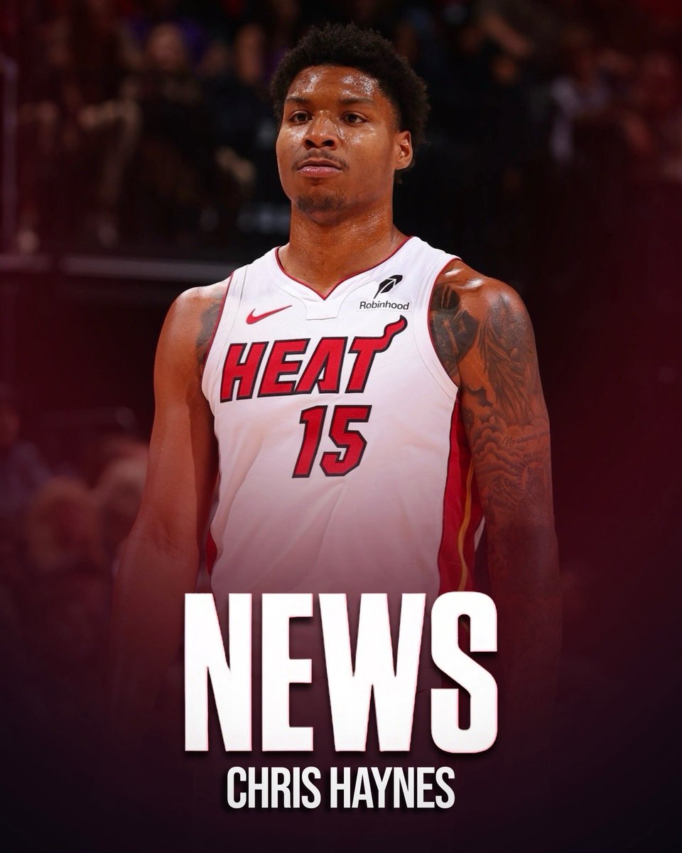 ChrisBHaynes's tweet photo. Miami Heat and swingman Myron Gardner have reached an agreement on a three-year deal, his agent Jake Cohen of Iconic Sports Management tells me. The undrafted rookie earns a standard deal after playing stellar on a two-way contract. https://t.co/Uq5k9Kz0y1