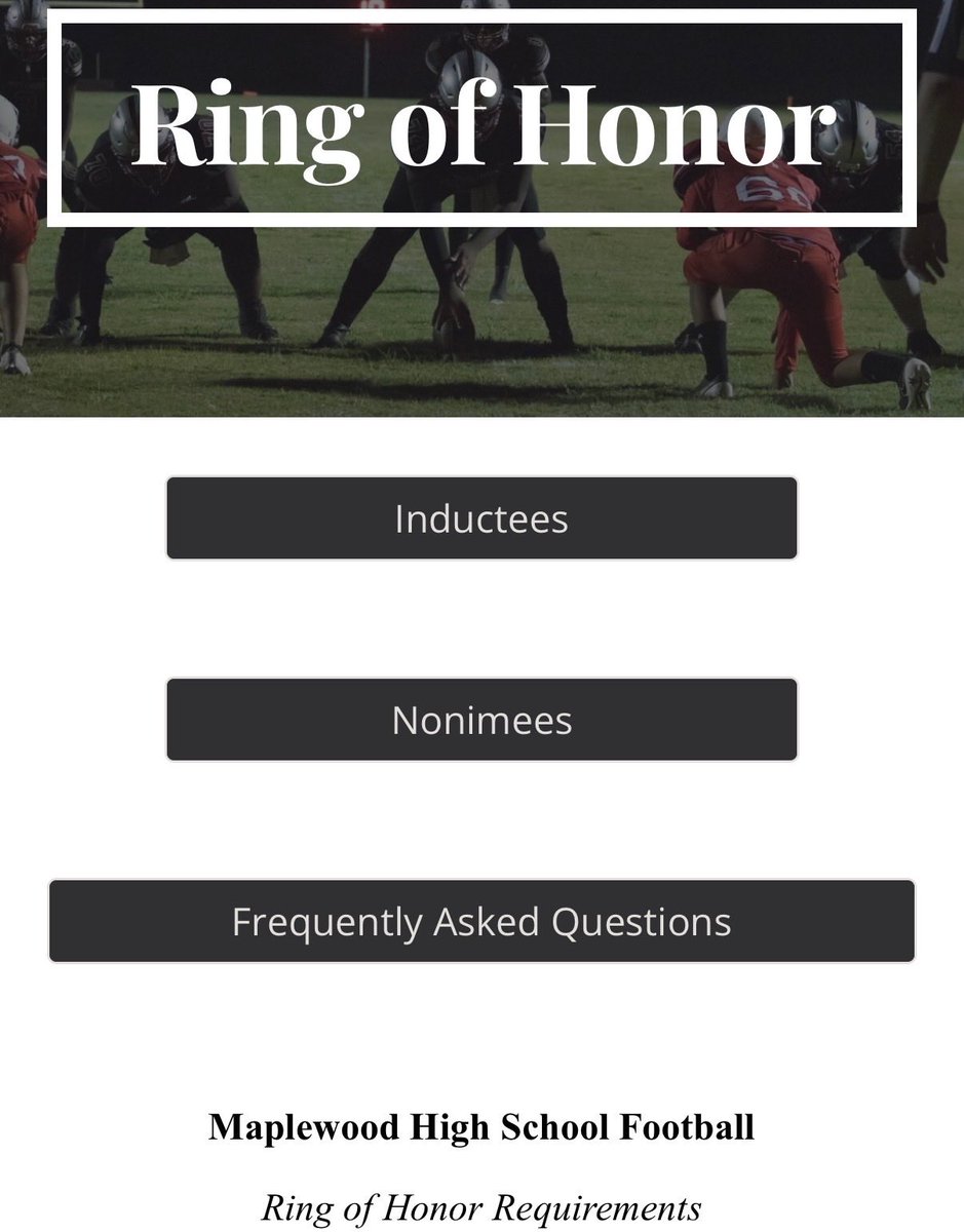 Maplewood Football tweet media