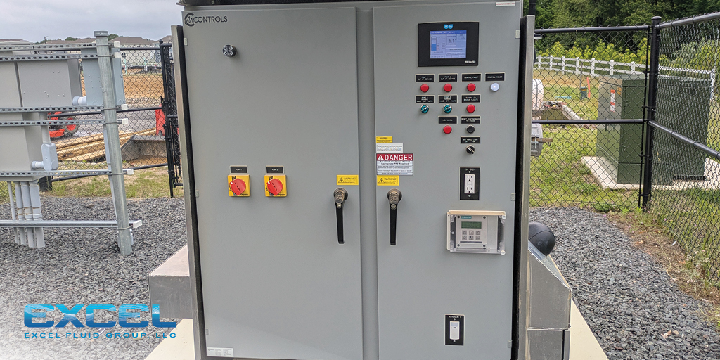 ExcelFluidGroup's tweet image. We’re advancing #pumpstation safety and efficiency with our in-house designed and built UL-certified #controlpanels. The intrinsically safe designs can be engineered to your specified requirements with redundant monitoring, #VFD and #SCADA solutions: hubs.li/Q042S8780