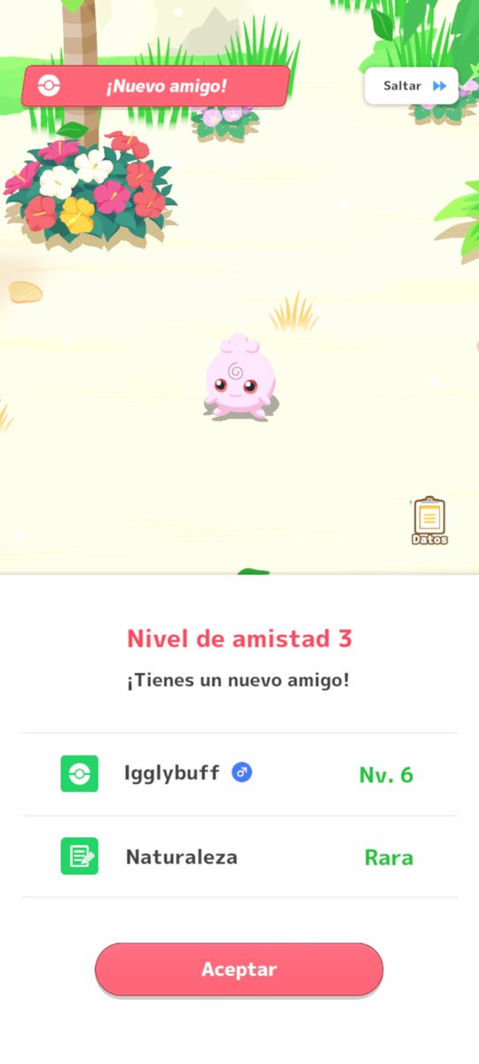 JulioShizaa's tweet photo. Hoy al despertar me encontré con un Igglybuff Shiny en el sleep https://t.co/ANLOUK83Ck