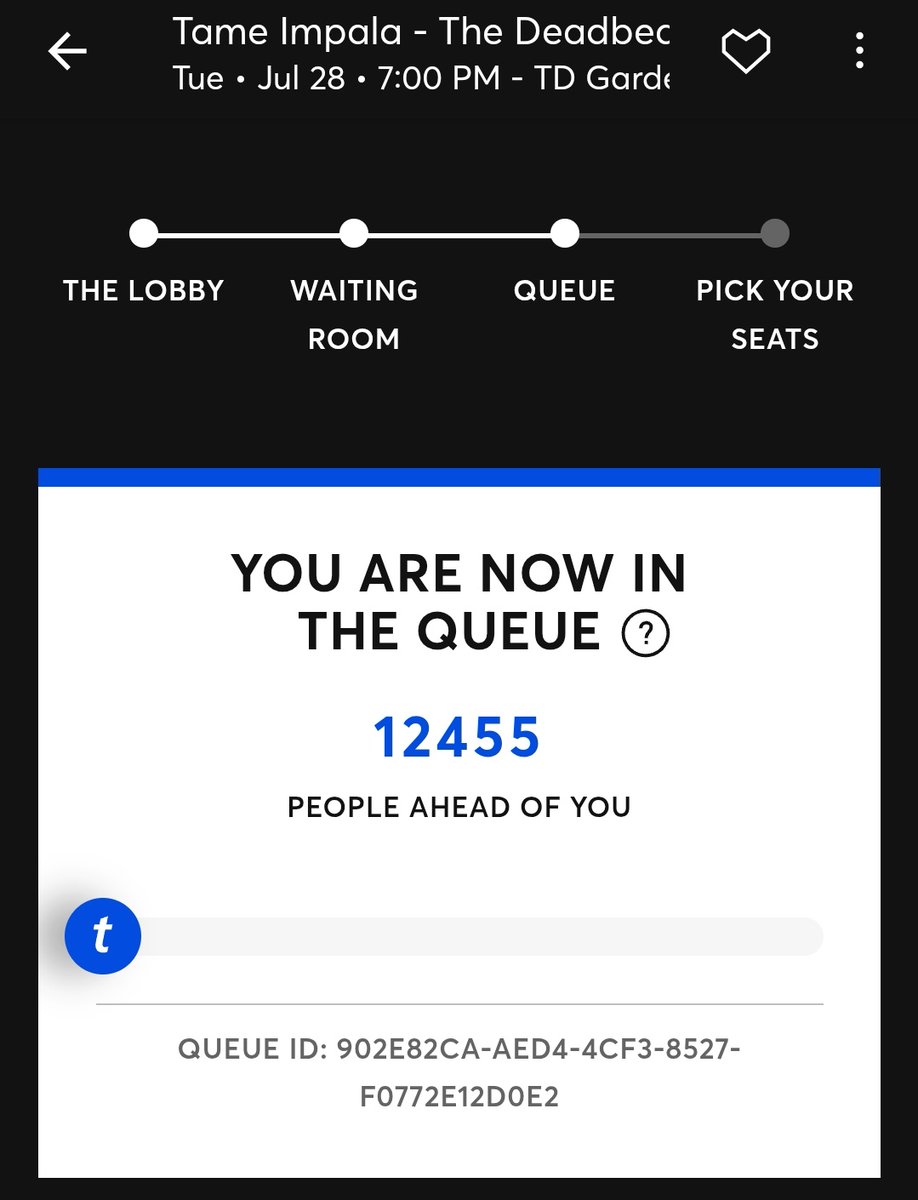 2hxc2care's tweet photo. i'm sorry but this is so fucking dumb that they're botting presales now bc tf you mean there's these many people for tame impala https://t.co/mXbULhb2Ge