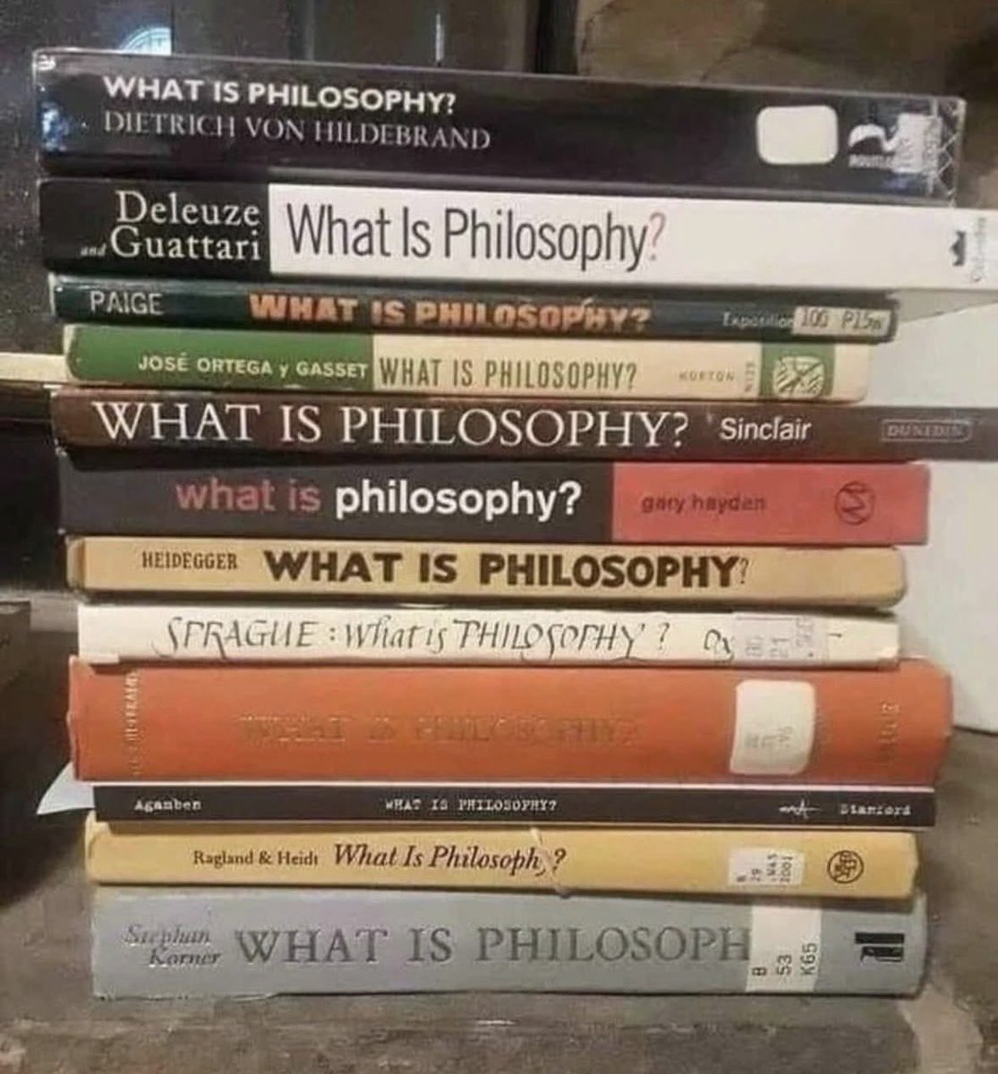 Maybe we’ll never know