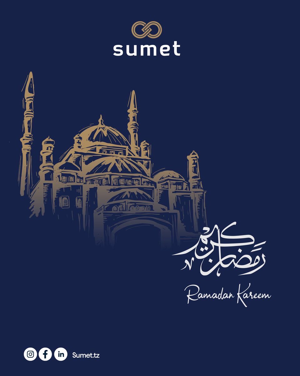 Sumet_tech's tweet photo. 𝐑𝐚𝐦𝐚𝐝𝐚𝐧 𝐊𝐚𝐫𝐞𝐞𝐦. 🌙

A month of mercy, blessings, and meaningful reflection. We wish you peace and success in every step.

#SumetTZ #HolyMonth
#RamadanKareem #AbundantBlessings

#𝐒𝐔𝐌𝐄𝐓: - #𝐃𝐫𝐢𝐯𝐢𝐧𝐠𝐆𝐫𝐨𝐰𝐭𝐡𝐄𝐦𝐩𝐨𝐰𝐞𝐫𝐢𝐧𝐠𝐋𝐢𝐯𝐞𝐬 https://t.co/pRQed2qls0
