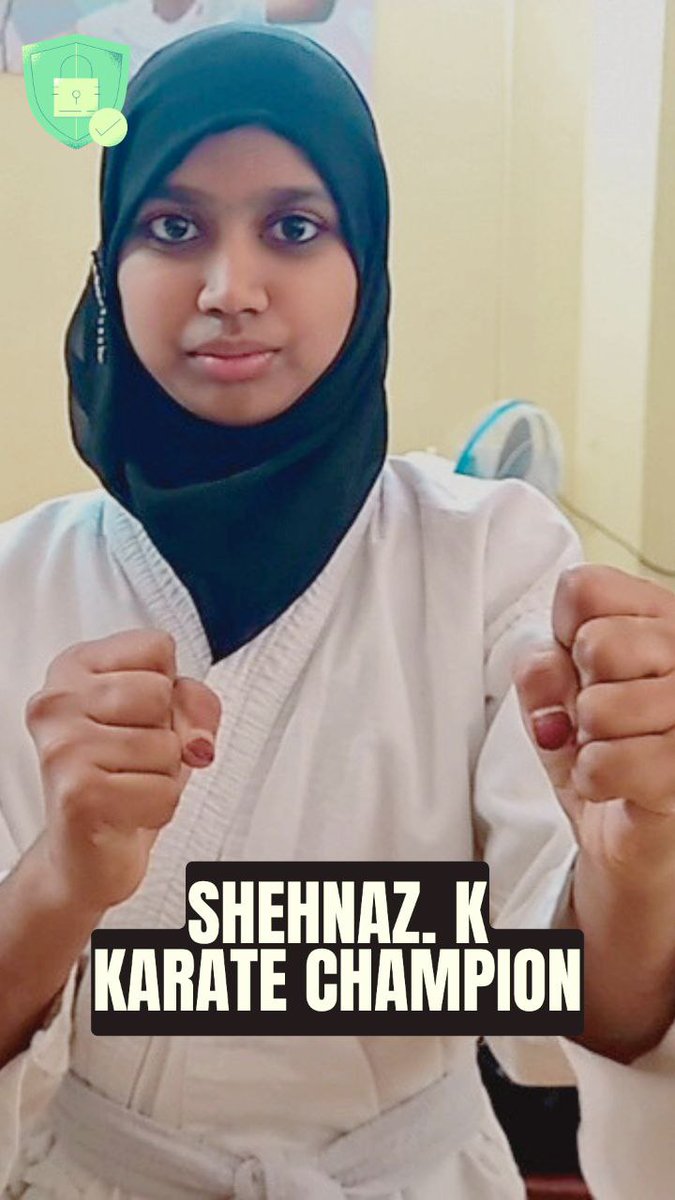 CMAKarnataka's tweet photo. Proud of Shehnaz K of CMA’s AK PU College, Bengaluru! 

🥋 Excelling in academics and representing at the National-Level Karate Championship—truly inspiring!💪✨ Attar Syed Murtaza Hussain

#ShehnazK #Karate #WomenEmpowerment #BengaluruPride #AKCollege

Central Muslim Association https://t.co/j1GmnZHXNi