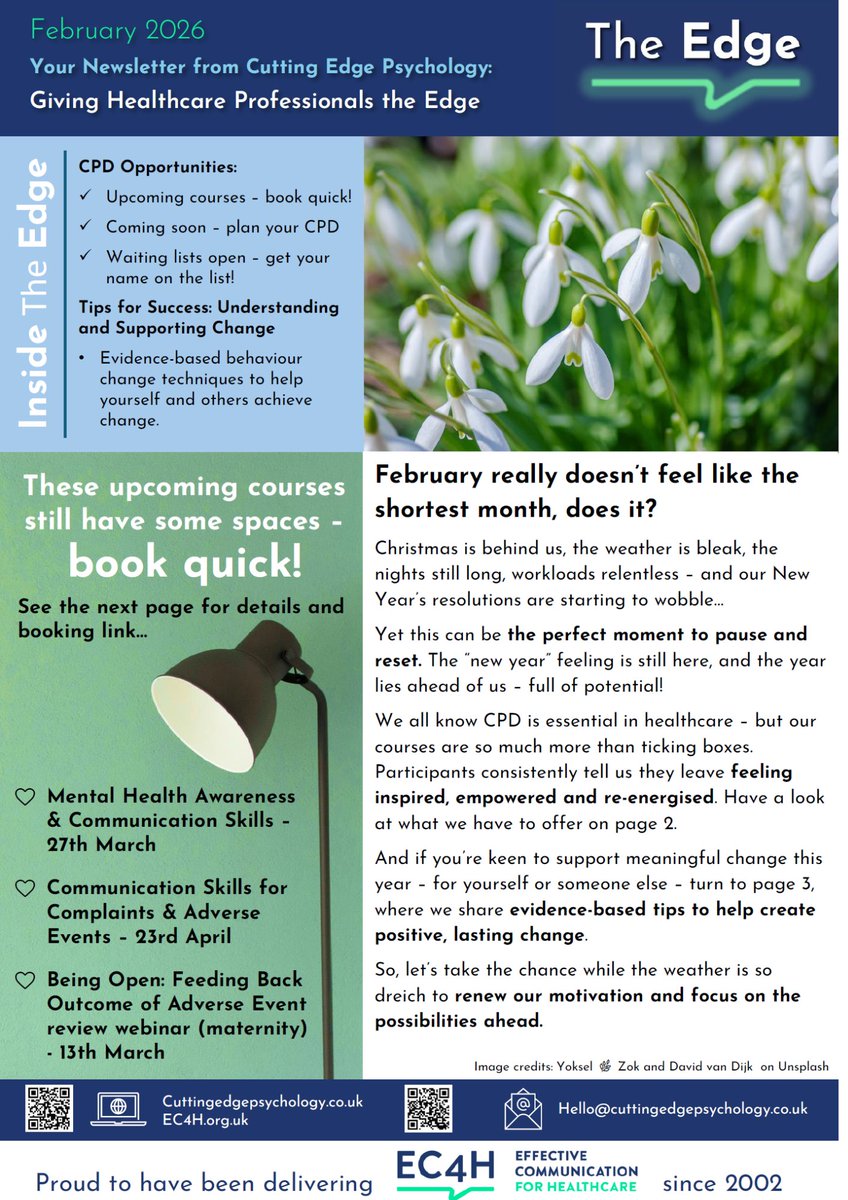 EC4H - Effective Communication for Healthcare tweet media