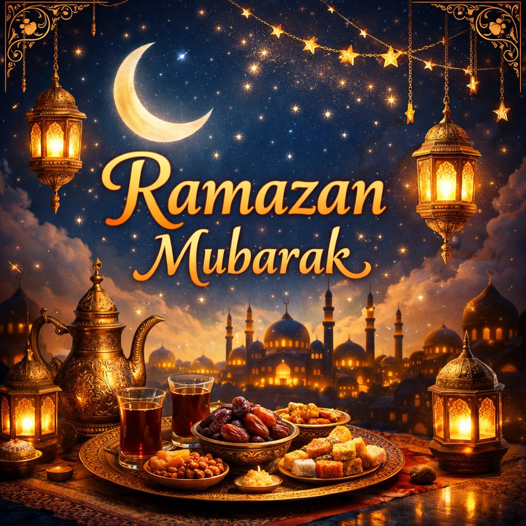 ZammadMughal's tweet photo. Welcome Ramadan 2026!
May this month purify our hearts, strengthen our Taqwa and make us among the righteous servants of Allah.🌙💛 https://t.co/KiJr1HSpTK