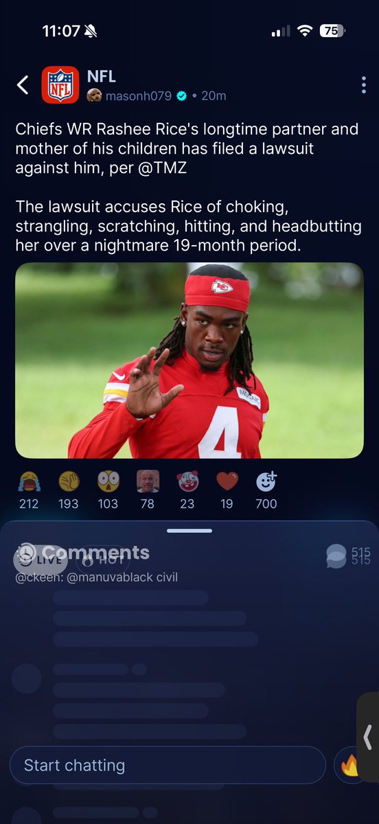 SkolNation2's tweet photo. @NFL @nflcommish @Chiefs can we do something about this!?!? Get him out of the NFL. #Disgusting https://t.co/96XLWoLqzw
