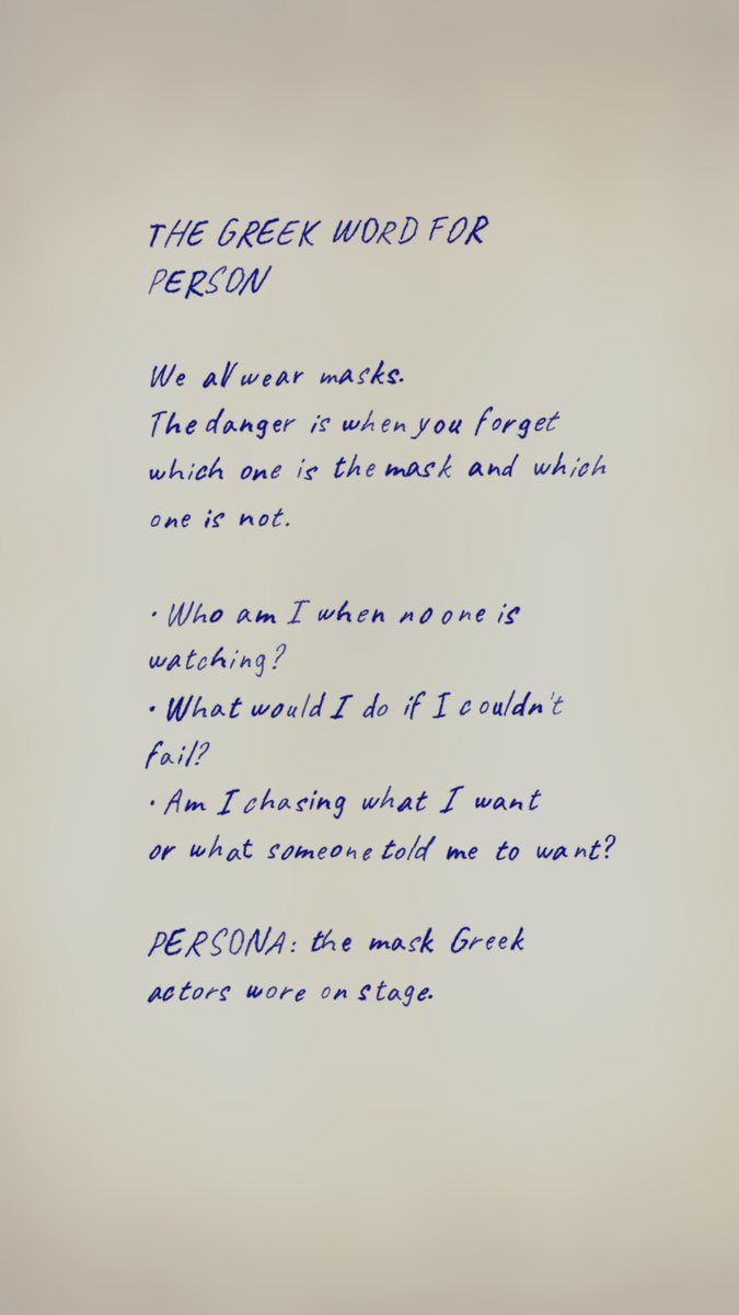 ResolvedLeader's tweet image. We all wear masks. 
The danger isn't wearing them. 

It's forgetting which one is real.