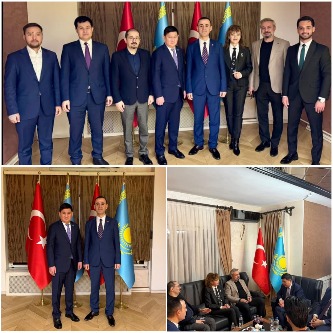 TÜYAFED heyeti olarak, Kazakistan Başkonsolosu Sayın Nuriddin Amakul’u makamında ziyaret ettik.

Kazakistan ile Türkiye arasında teknoloji iş birlikleri değerlendirildi. İki ülke arasındaki ekonomik iş birliğinin derinleştirilmesi konusunda karşılıklı mutabakata varıldı.