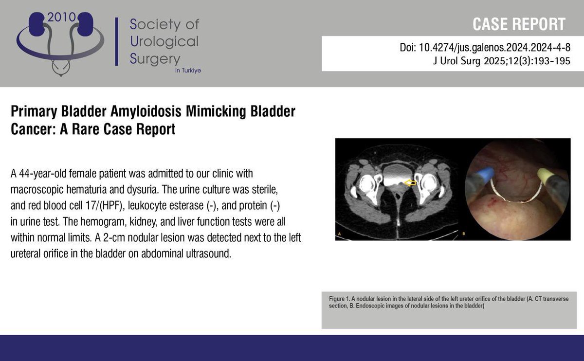 Journal of Urological Surgery tweet media