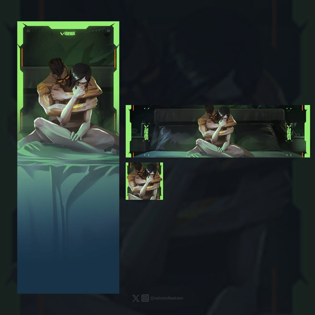 VALORANTLeaksEN's tweet photo. For Retribution Playercard // #VALORANT https://t.co/9VzLGaqb1b