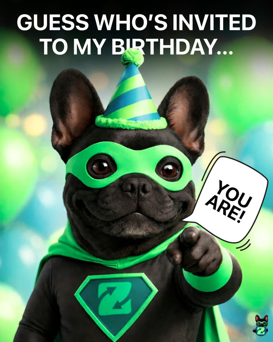 Zypto_Token's tweet photo. Guess who's invited to my birthday… You are 🎉

Tomorrow, Feb 19th, we celebrate $ZYPTO's 2nd birthday, and it's going to be a special birthday party.
Be here. Don't miss it, and invite your friends 👀🔥 https://t.co/8UtRvAUFs5