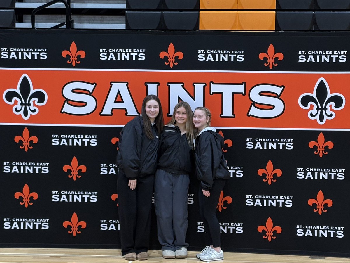 StCharlesEast's tweet image. Congrats &amp;amp; best of luck to our 3 individual gymnasts &amp;amp; 9 individual wrestlers who qualified for their respective @IHSA_IL State Finals this weekend! Looking forward to you bringing home some hardware. #SaintsPride⚜️  @STCGymnastics @STCE_Wrestling @STCEathletics @STCEBoosters