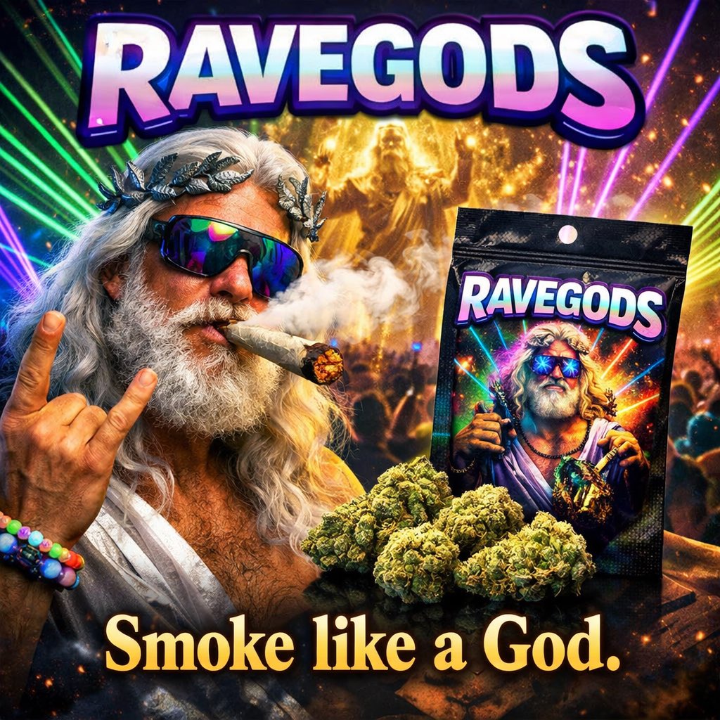 Rave_Gods's tweet image. What’s up Rave Fam. I hope everyone is having a good day. I am at a meeting right now with the heads of our stores in Maine. Then heading to the grow to see about this new strain we are going to breed called RaveGods!!