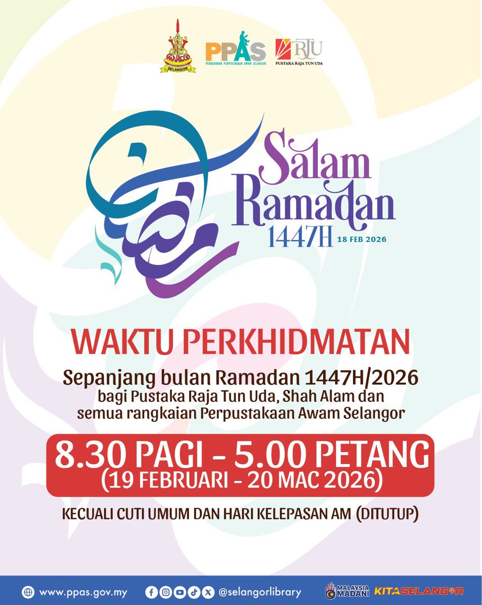 Perbadanan Perpustakaan Awam Selangor tweet media