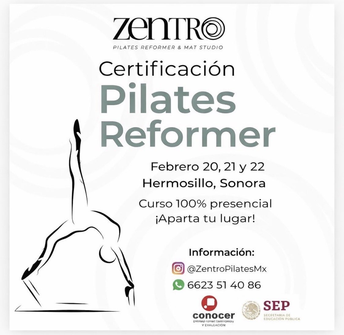 loscarv's tweet photo. Aún estás a tiempo!

IG: @zentropilatesmx https://t.co/YIvh36upLB