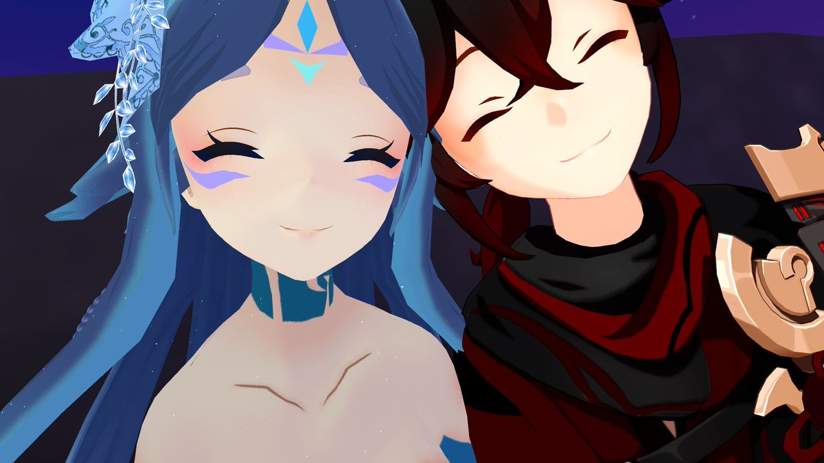 Our friendship then: full of color, life, happiness. The bestest of friends^^