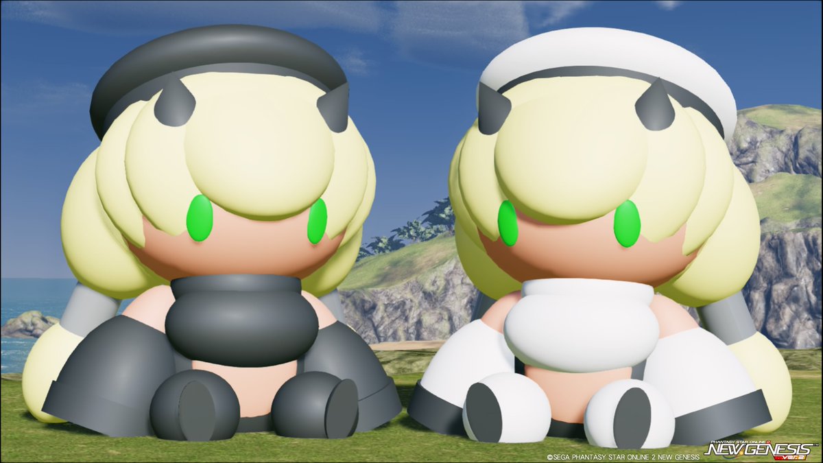 できた！ｶﾜｲｲ！
#PSO2NGS  #クリエイティブスペース