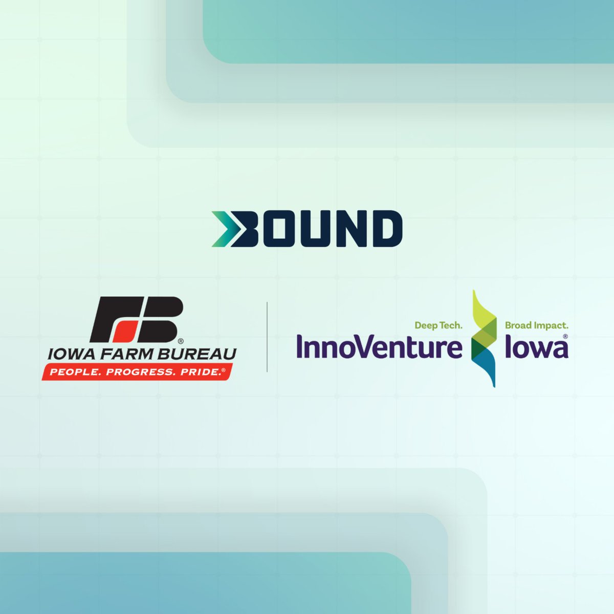 Bound_HQ's tweet photo. We’re excited to have recent funding from @InnoventureIowa, @IowaFarmBureau's Rural Vitality Fund and others. These two groups are the backbone of Iowa’s entrepreneurial scene, focusing on projects that create jobs and bring new energy to our small towns and cities alike. https://t.co/5D0i966Xys