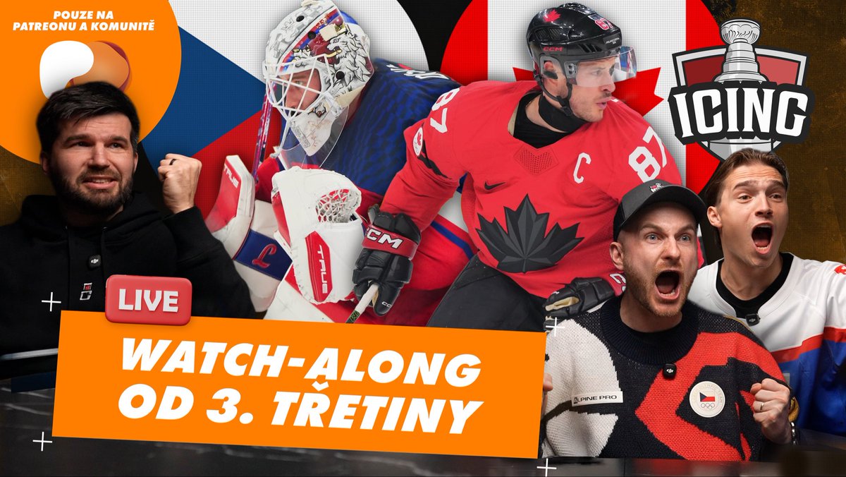 VEŘEJNÝ YOUTUBE WATCHALONG TŘETÍ TŘETINY!

Jedeeeeeeeem 🧊 

▶️ youtube.com/live/ngKjw4vY3…