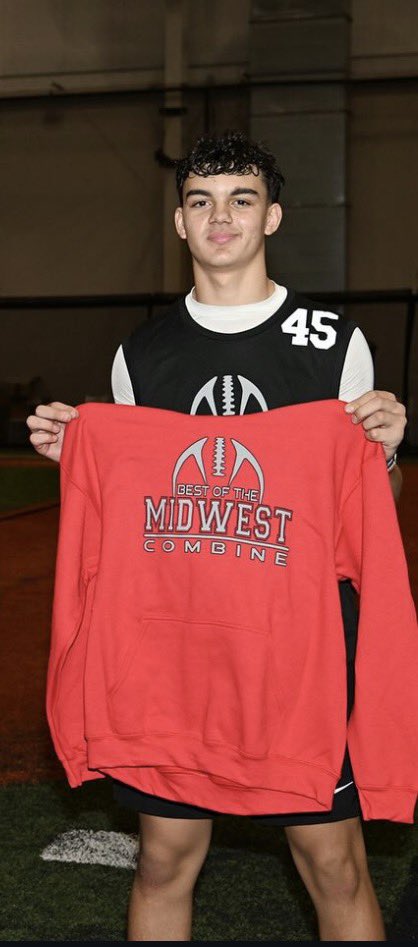 CE_Stars7v7's tweet photo. 15U QB Deaken Johnson earns QB MVP at the Best of the Midwest Combine 🏆
Hard work. Preparation. Results.
The standard is the standard.

#Cestars #MidwestMVP #Quarterback #BestOfTheMidwest #EarnedNotGiven https://t.co/BLsnjWuDI1
