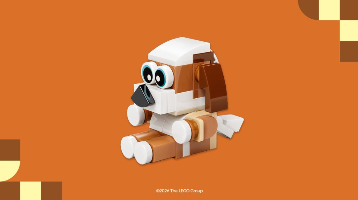 LEGO Store Make &amp; Take Late February 2026: Free Puppy Building Event (US &amp; Canada)

Full article available on our website: toysnbricks.com/lego-store-mak…