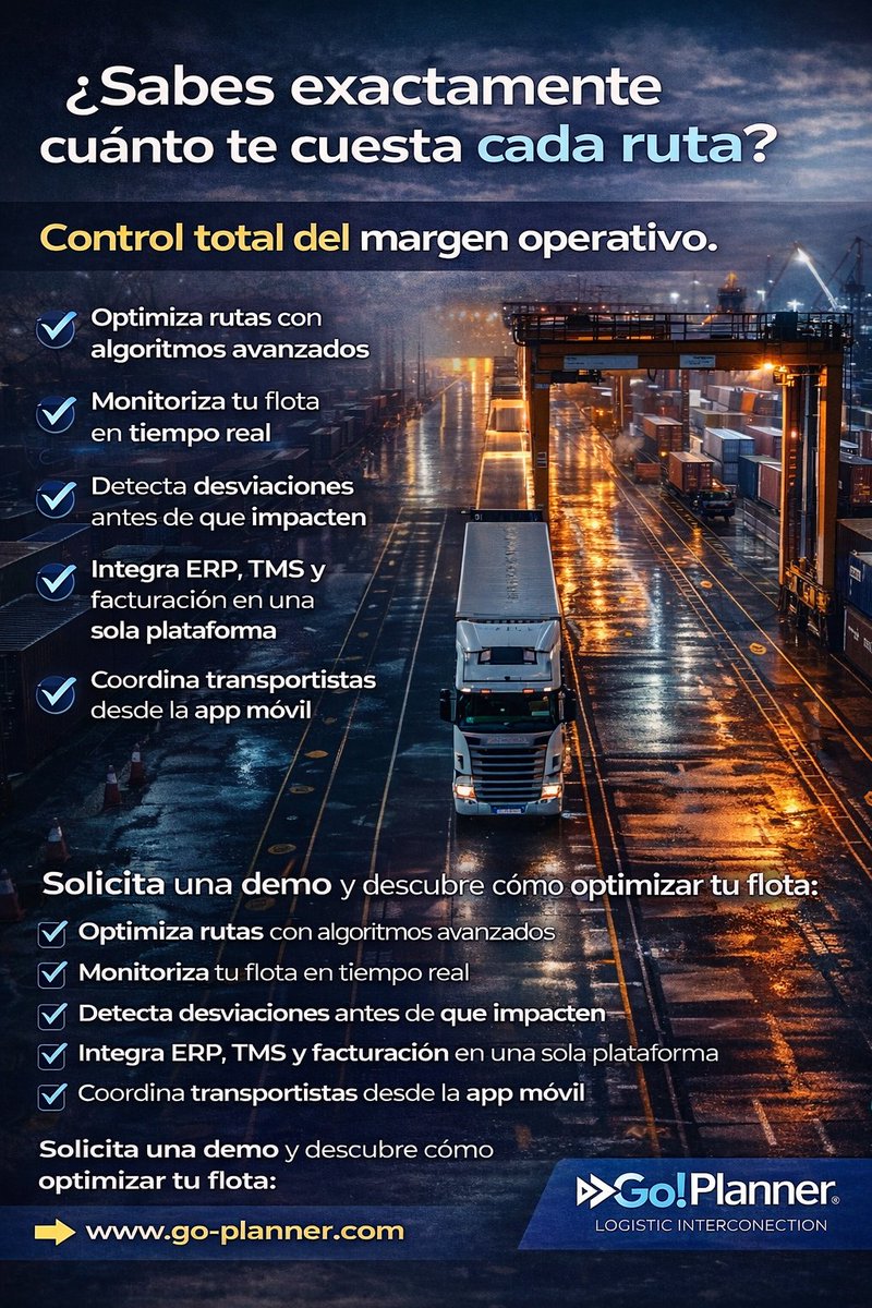 Go!Planner - Logistic Interconnection tweet media