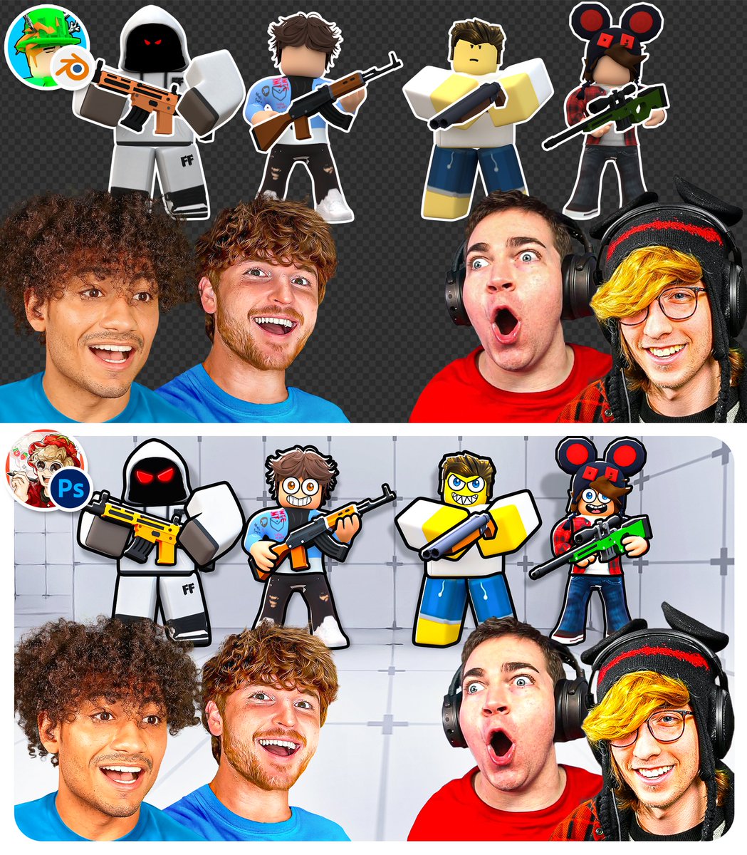 [💎] Thumbnail Collab /w <a href="/IrfanDesigns/">IrfanDesigns</a>
[✍️] Commission for @/Foltynnn
[❤️]Likes and retweets are appreciated
#ROBLOX #robloxart #GFX #RobloxDev