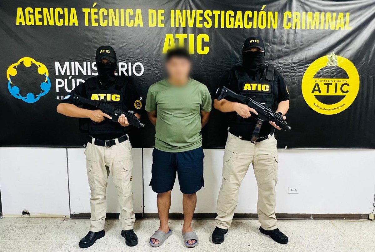 MP_Honduras's tweet image. Fiscales de Protección a la Niñez logran la detención judicial de Josué Isaías Baide Sánchez acusado por violación calificada continuada y capturado en #SPS por un equipo de apoyo estratégico, operaciones especiales y comunicaciones de la #ATIC. Audiencia inicial el 23 de febrero