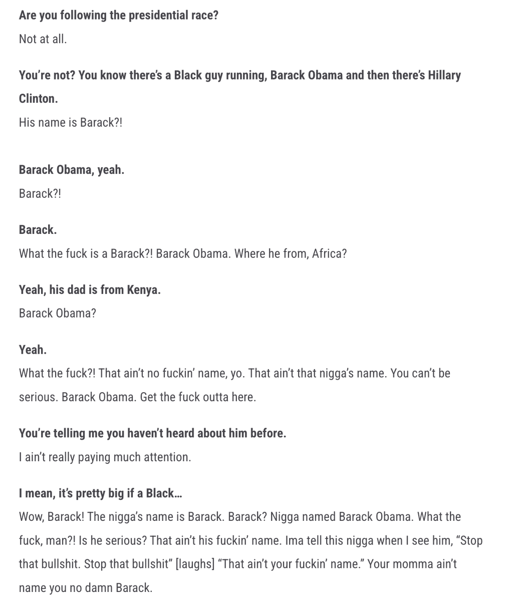 RichardHanania's tweet image. DMX in March 2008, upon learning about the existence Barack Obama.