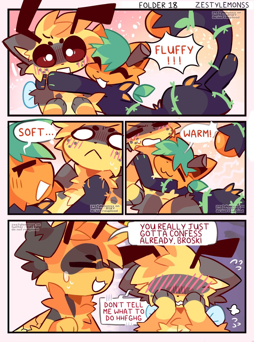 Can you blame her? He’s warm, after all