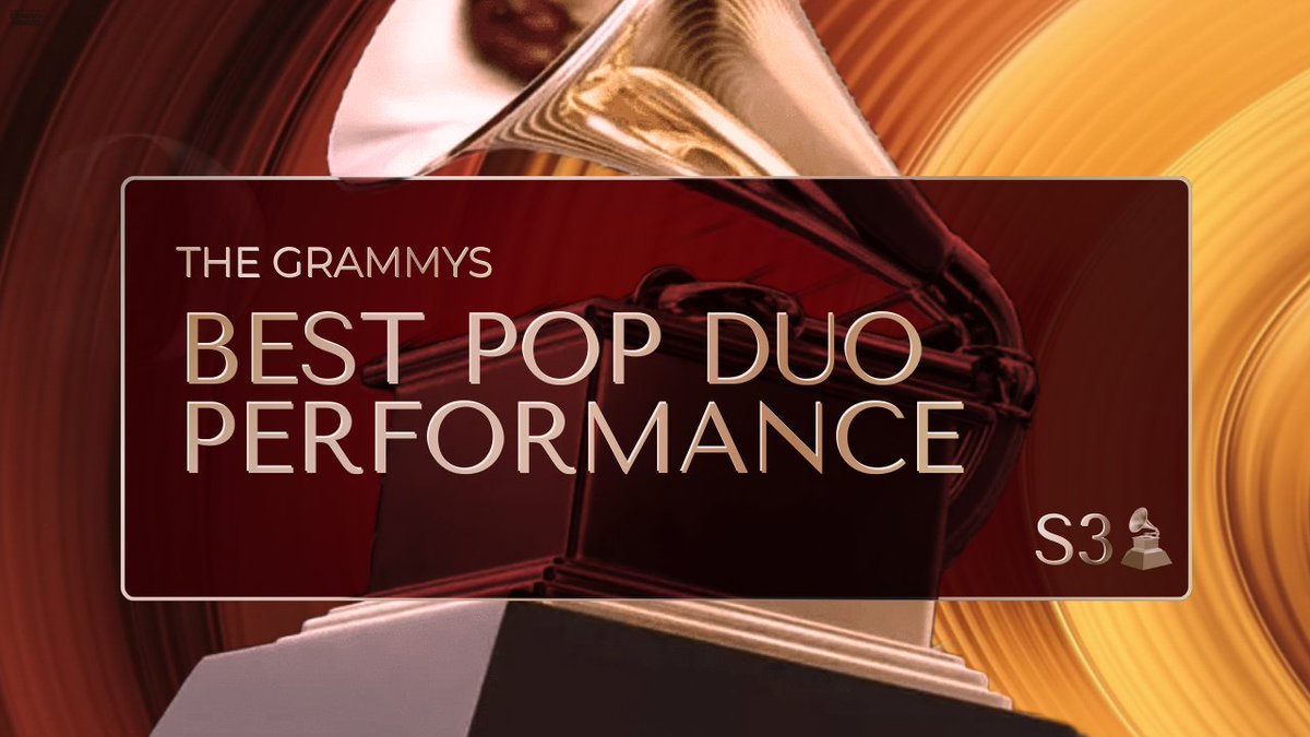 #Grammys : Best Pop Duo/Group Performance Nominations

“Power Is Power” – Azent, Star, Had, SUE
“Só Pra Tu” – Lia, Had
“Igual un Que Ángel” – Starlight, LUV
“Mustang Baby” – Reb, Azent
“Nothing New” – Äura &amp; SUE
“Modo Turbo” – Had, Starlight, Lizzy

b2brpg.com/grammyawards