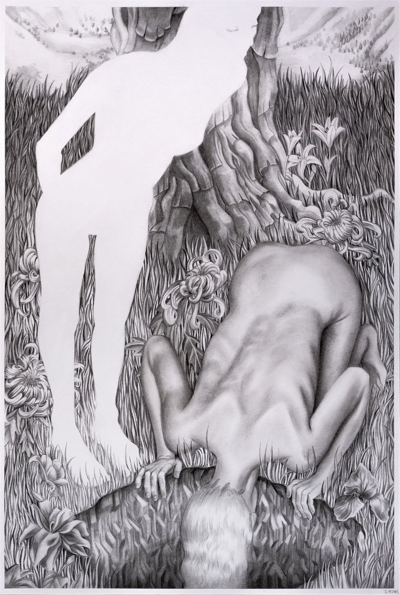 another old drawing, one meter tall