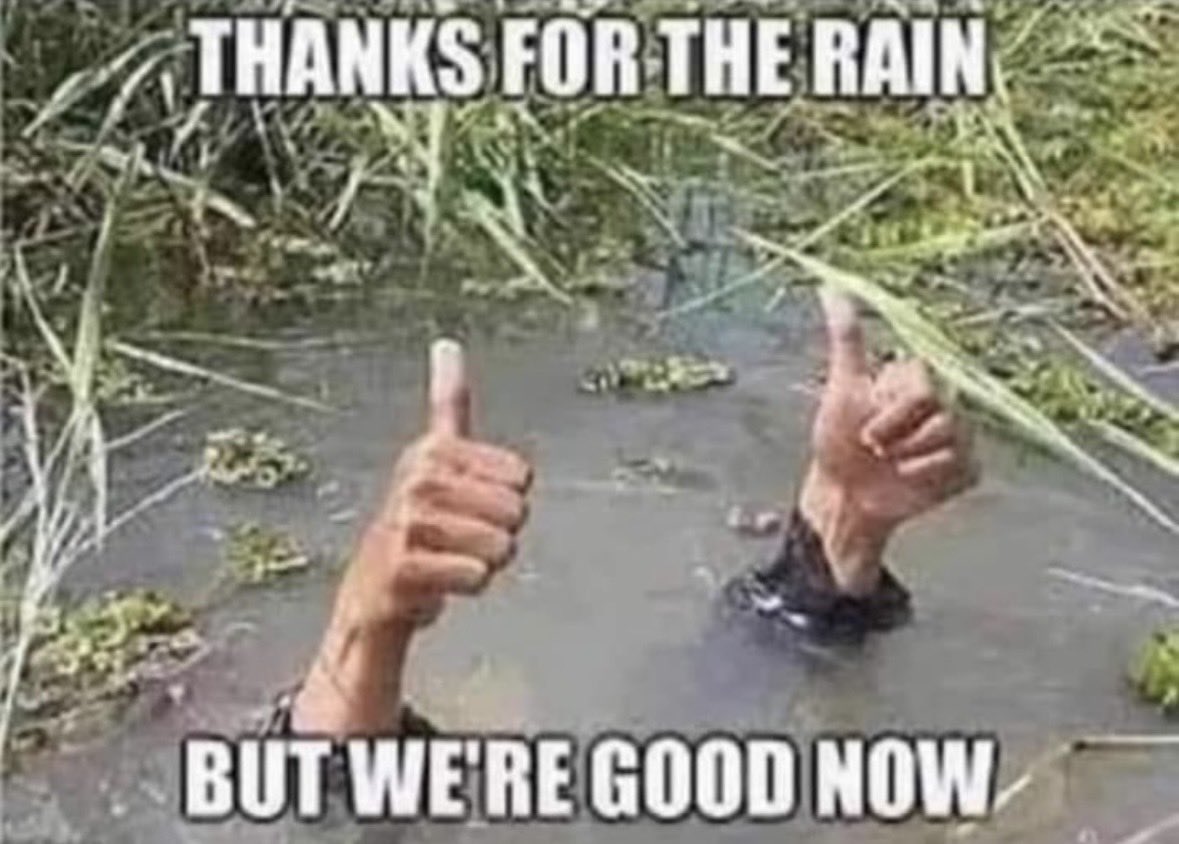 I just want this rain to stop!!!! 😩😩😩